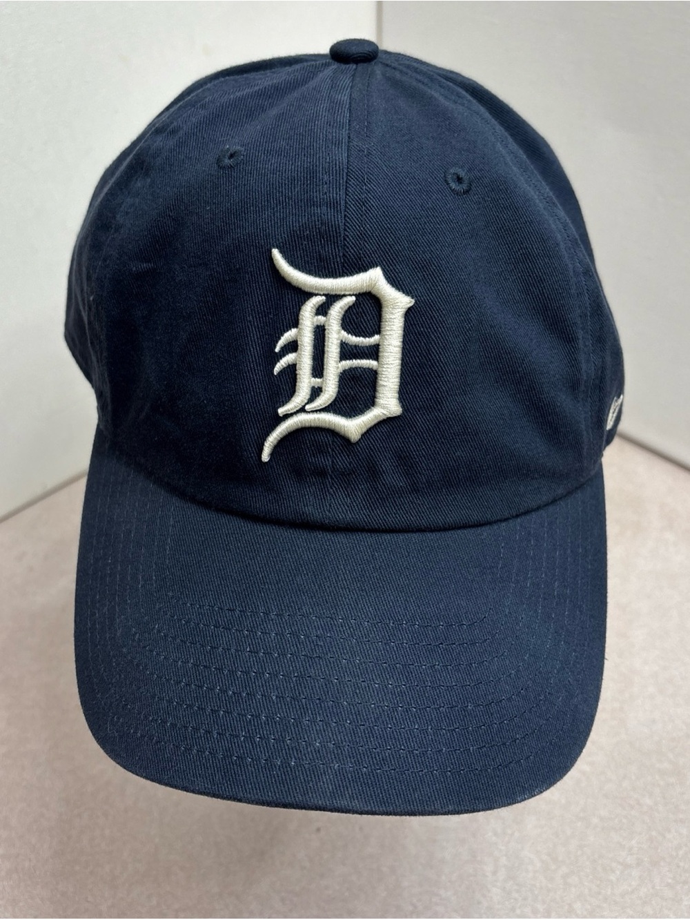 Detroit Tigers 47 Clean Up Adjustable Dad Hat Navy MLB Baseball Cap OSFM